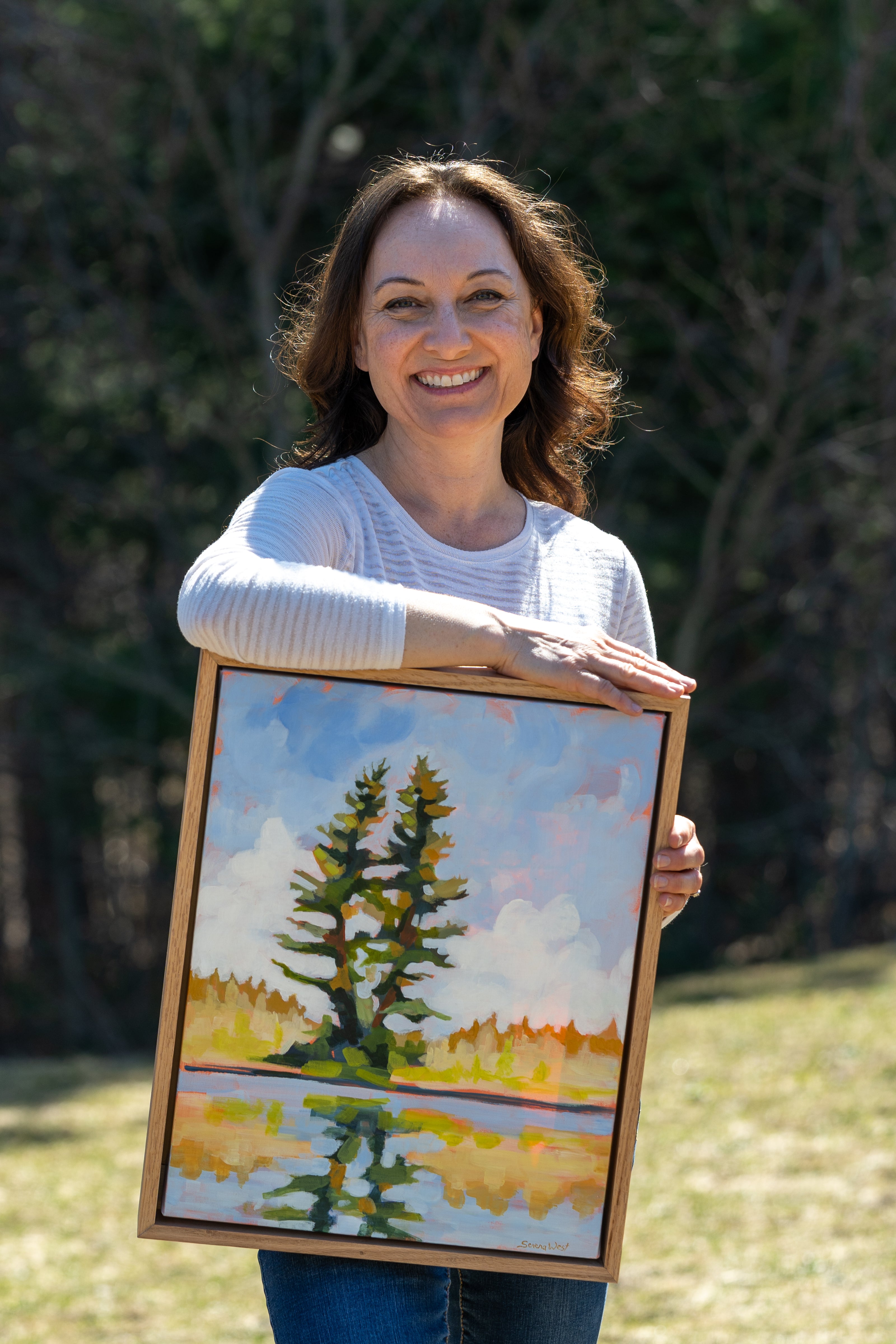 Serena West - Painting the Ebb and Flow of Life – Unique Muskoka